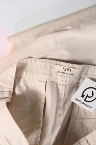 Męskie spodnie +351, Rozmiar L, Kolor Beżowy, Cena 351,84 zł