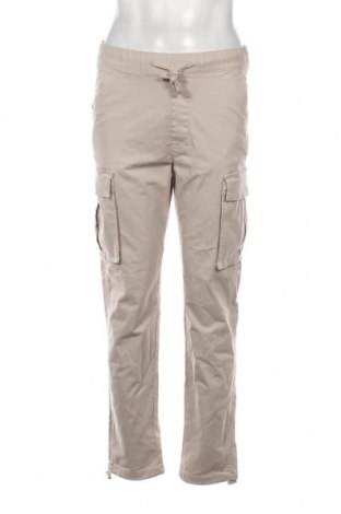 Pantaloni de bărbați Bershka, Mărime S, Culoare Bej, Preț 151,32 Lei