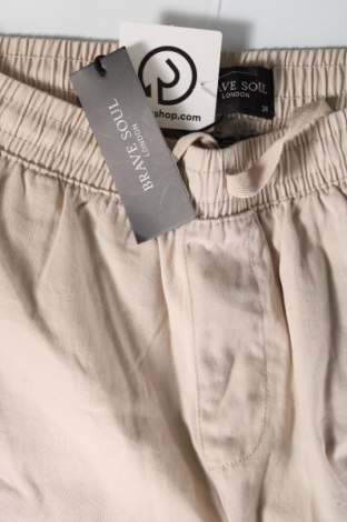 Ανδρικό παντελόνι Brave Soul, Μέγεθος M, Χρώμα Εκρού, Τιμή 44,85 €