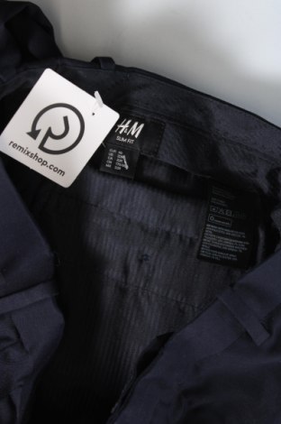 Pantaloni de bărbați H&M, Mărime M, Culoare Albastru, Preț 112,24 Lei
