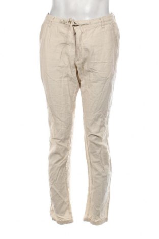 Ανδρικό παντελόνι Lindbergh, Μέγεθος L, Χρώμα Εκρού, Τιμή 14,97 €