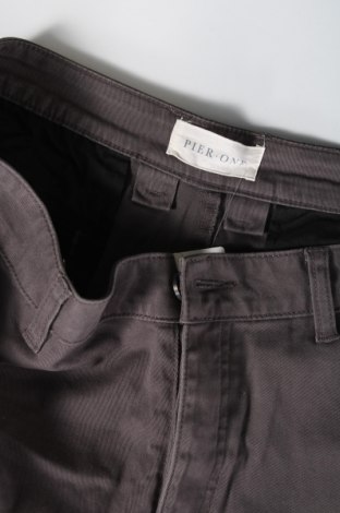 Мъжки панталон Pier One, Размер M, Цвят Сив, Цена 14,26 лв.