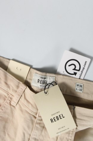 Pantaloni de bărbați Redefined Rebel, Mărime L, Culoare Bej, Preț 40,07 Lei