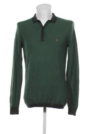 Pánský svetr  Farah, Velikost M, Barva Zelená, Cena  245,00 Kč
