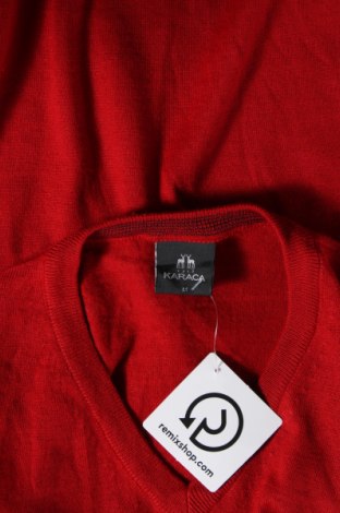Мъжки пуловер Karaca, Размер M, Цвят Червен, Цена 54,00 лв.