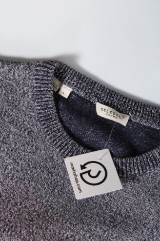 Pánsky sveter  Selected Homme, Veľkosť L, Farba Modrá, Cena  6,53 €