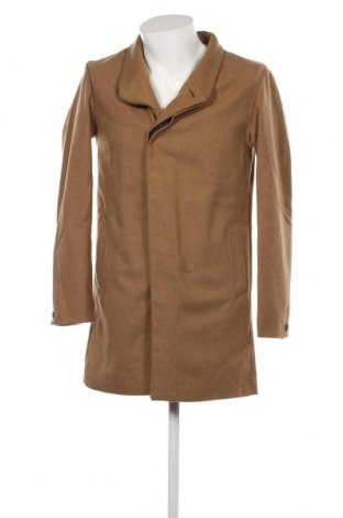 Мъжко палто Jack & Jones, Размер S, Цвят Кафяв, Цена 31,16 лв.