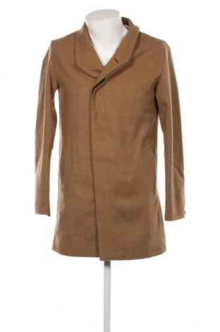 Мъжко палто Jack & Jones, Размер M, Цвят Кафяв, Цена 32,80 лв.