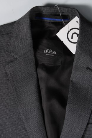Мъжко сако S.Oliver Black Label, Размер S, Цвят Сив, Цена 241,00 лв.