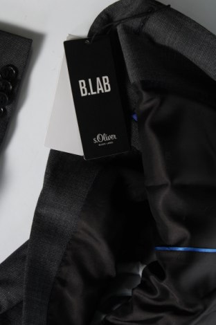 Ανδρικό σακάκι S.Oliver Black Label, Μέγεθος L, Χρώμα Γκρί, Τιμή 8,70 €