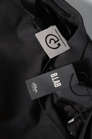 Мъжко сако S.Oliver Black Label, Размер XL, Цвят Сив, Цена 16,87 лв.