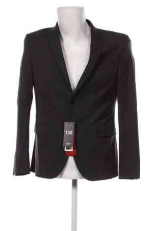 Herren Sakko S.Oliver Black Label, Größe M, Farbe Grau, Preis € 124,23