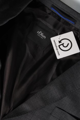 Ανδρικό σακάκι S.Oliver Black Label, Μέγεθος L, Χρώμα Γκρί, Τιμή 7,45 €