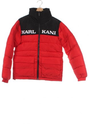 Мъжко яке Karl Kani, Размер XXS, Цвят Червен, Цена 73,80 лв.
