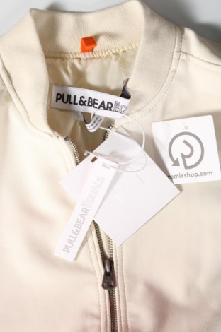 Ανδρικό μπουφάν Pull&Bear, Μέγεθος S, Χρώμα Εκρού, Τιμή 39,69 €