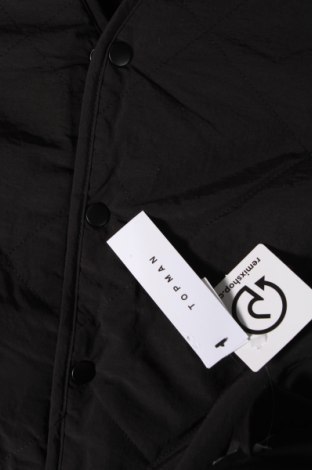 Ανδρικό μπουφάν Topman, Μέγεθος M, Χρώμα Μαύρο, Τιμή 11,29 €