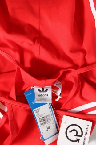 Kleid Adidas Originals, Größe XS, Farbe Rot, Preis 28,87 €
