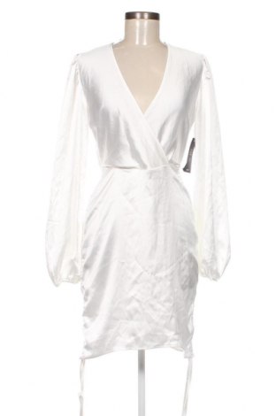 Šaty  NA-KD, Velikost S, Barva Bílá, Cena  446,00 Kč