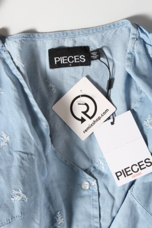 Kleid Pieces, Größe S, Farbe Blau, Preis € 27,84