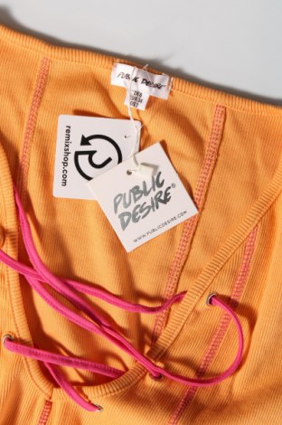 Šaty  Public Desire, Veľkosť XS, Farba Oranžová, Cena  4,74 €