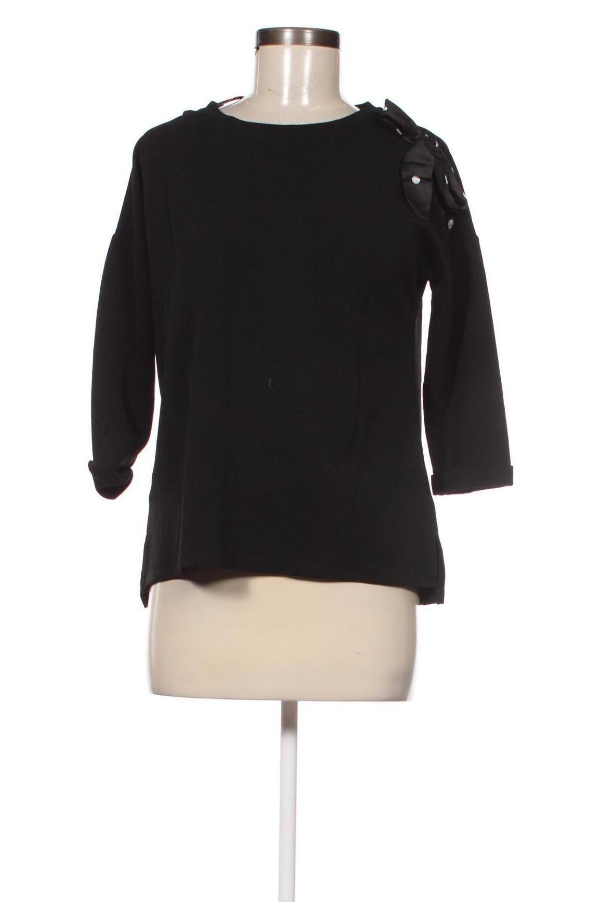 Γυναικεία μπλούζα Encuentro, Μέγεθος S, Χρώμα Μαύρο, Τιμή 11,75 €