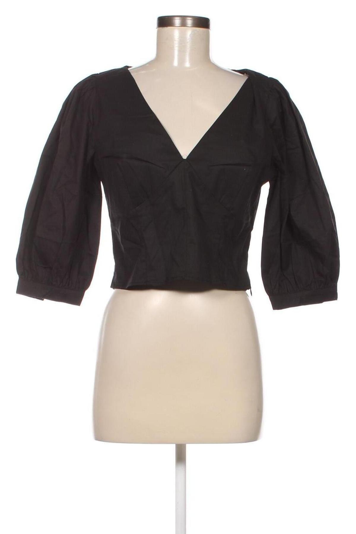 Дамска блуза Glamorous, Размер M, Цвят Черен, Цена 6,48 лв.