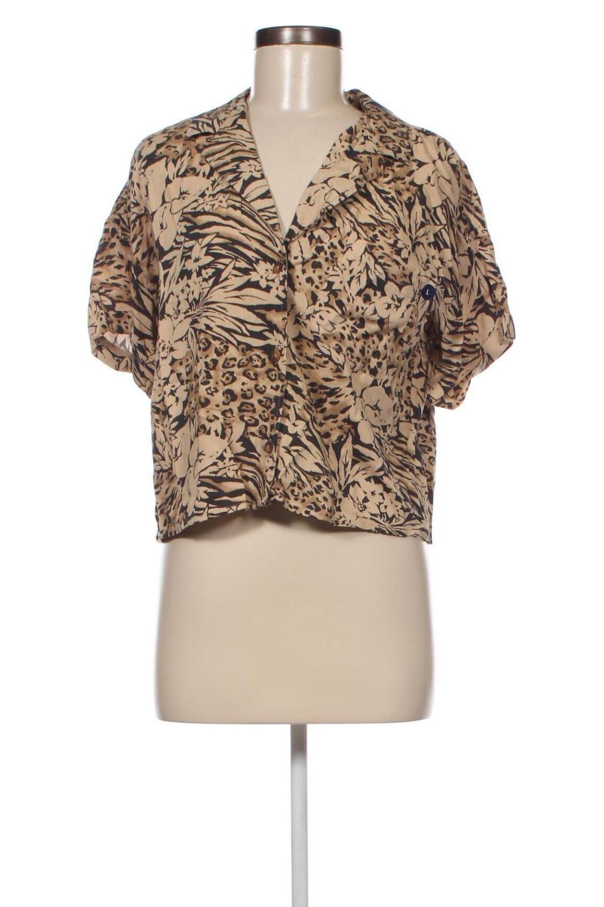 Γυναικείο πουκάμισο Hollister, Μέγεθος L, Χρώμα Πολύχρωμο, Τιμή 37,11 €