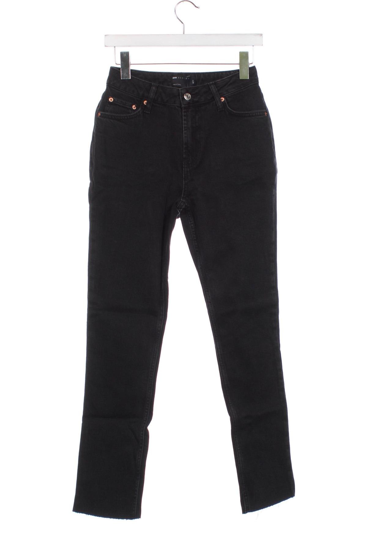 Damen Jeans ASOS, Größe XS, Farbe Schwarz, Preis 5,38 €