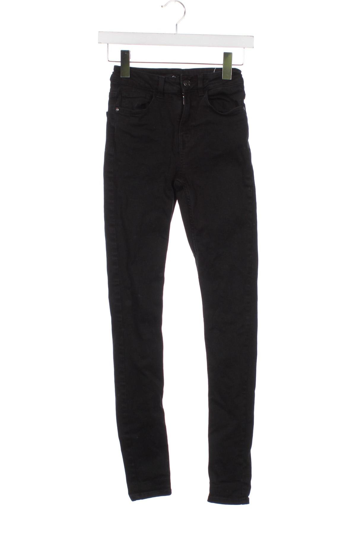 Damen Jeans Etam, Größe XXS, Farbe Schwarz, Preis 5,38 €