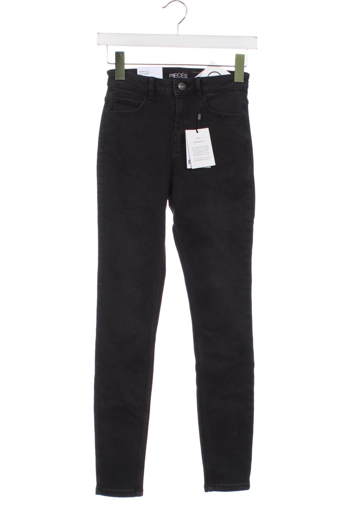 Damen Jeans Pieces, Größe XS, Farbe Grau, Preis 35,05 €