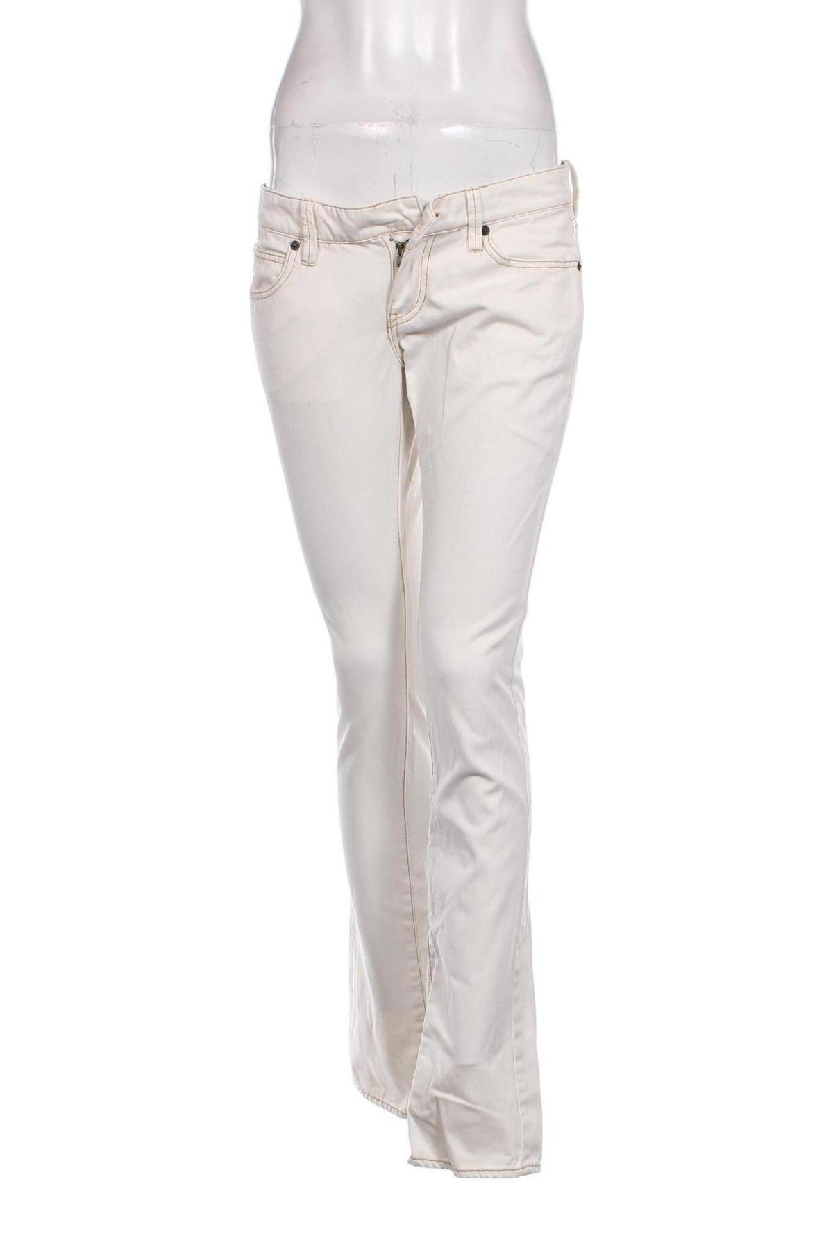 Blugi de femei Polo Jeans Company by Ralph Lauren, Mărime M, Culoare Ecru, Preț 20,13 Lei