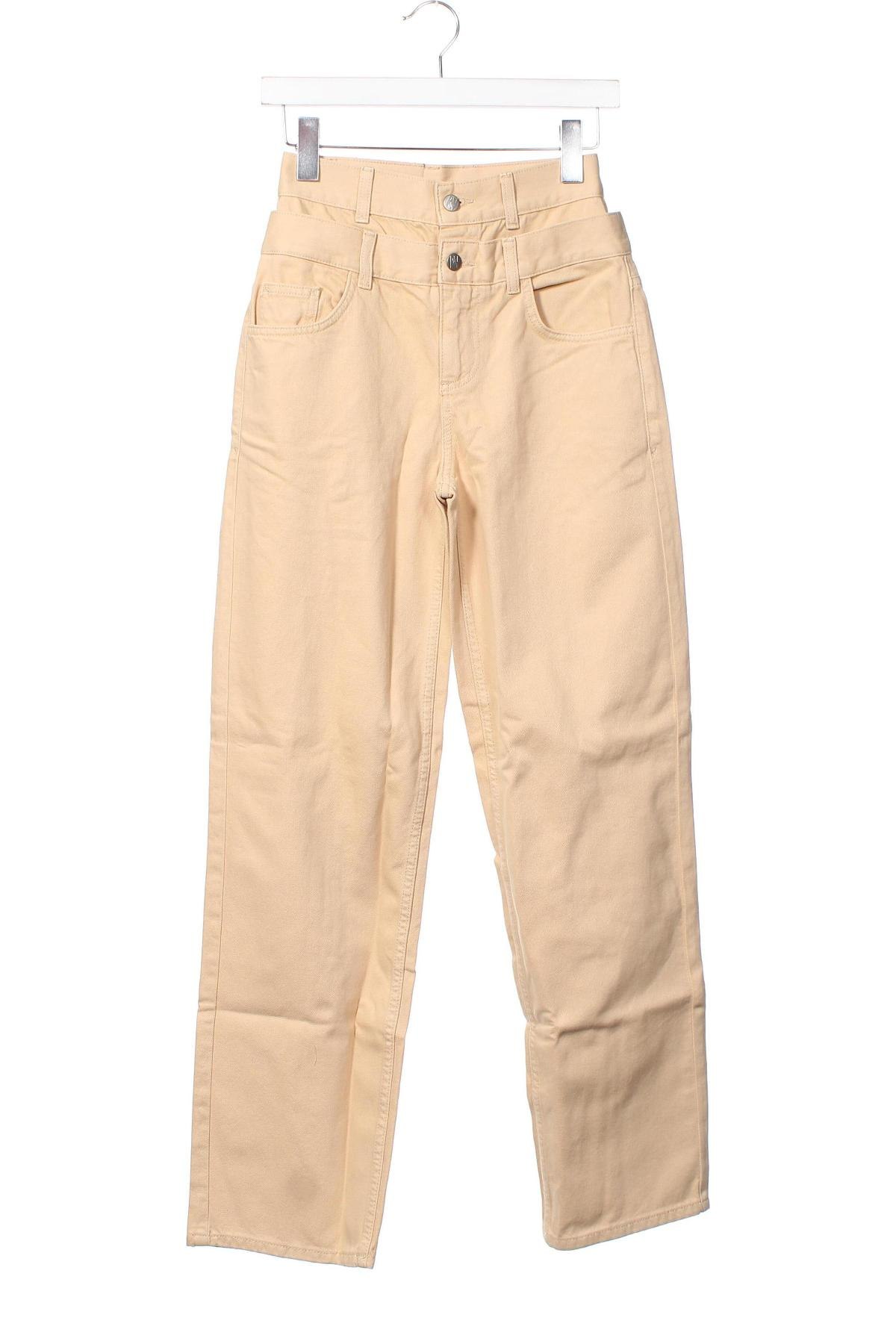 Damen Jeans RVCA, Größe XXS, Farbe Beige, Preis 44,85 €