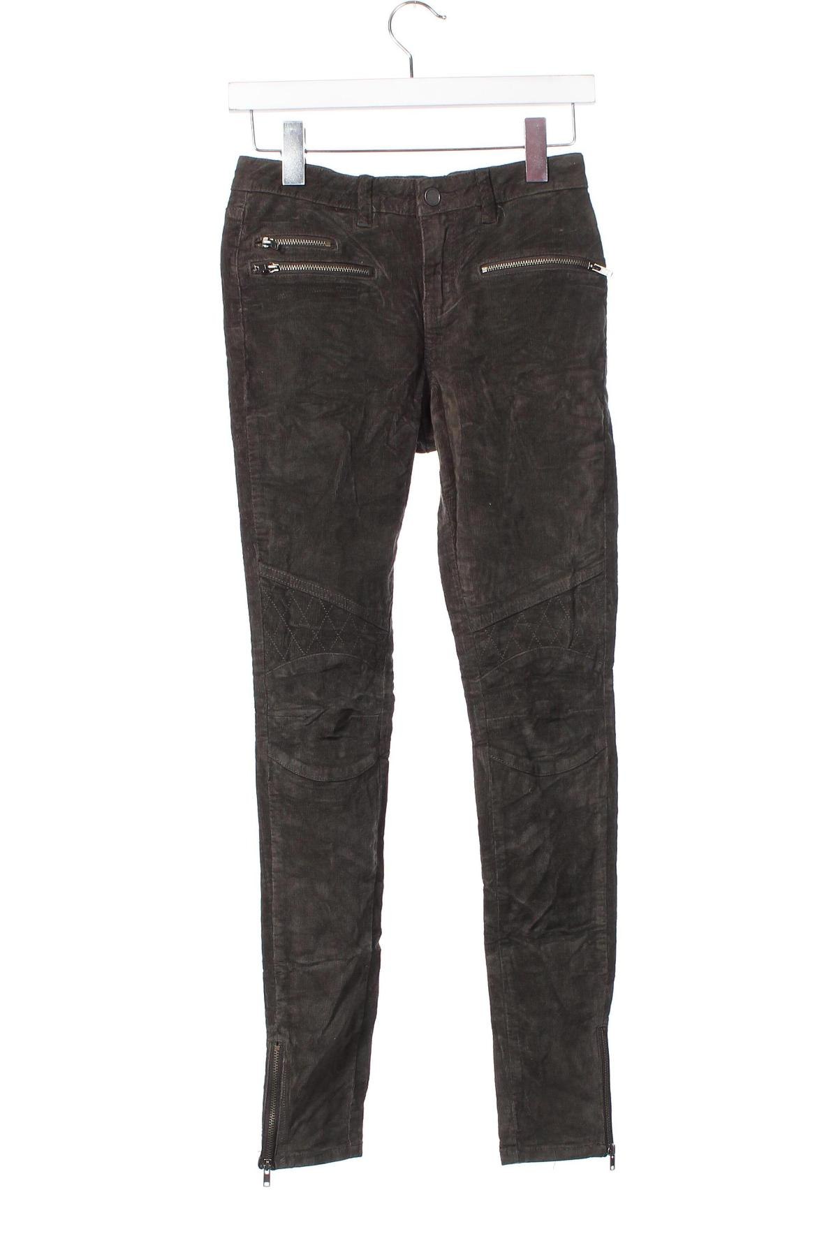Дамски джинси Seppala, Размер XS, Цвят Зелен, Цена 4,93 лв.