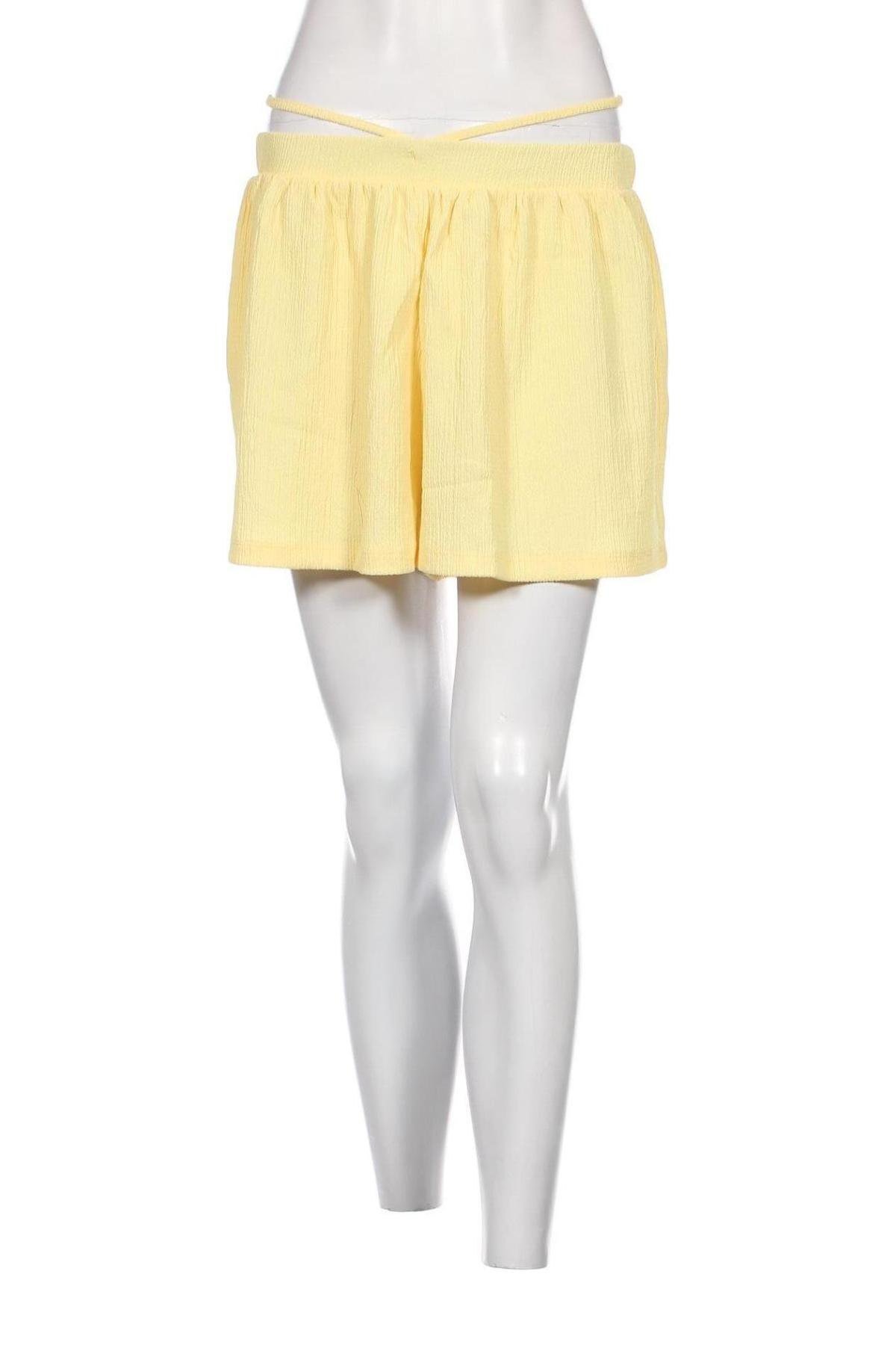 Дамски къс панталон ASOS, Размер M, Цвят Жълт, Цена 7,92 лв.
