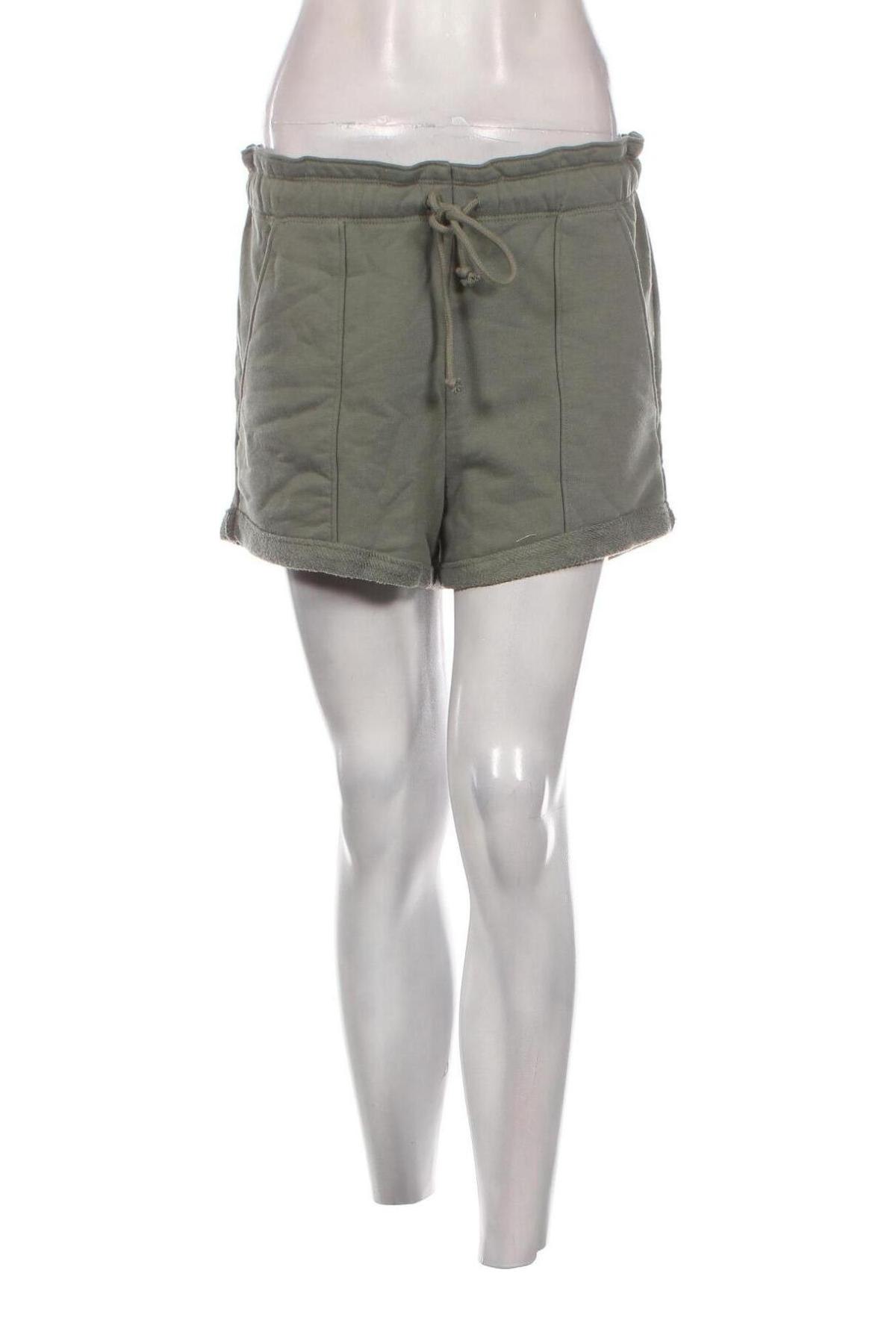 Дамски къс панталон Abercrombie & Fitch, Размер S, Цвят Зелен, Цена 11,22 лв.