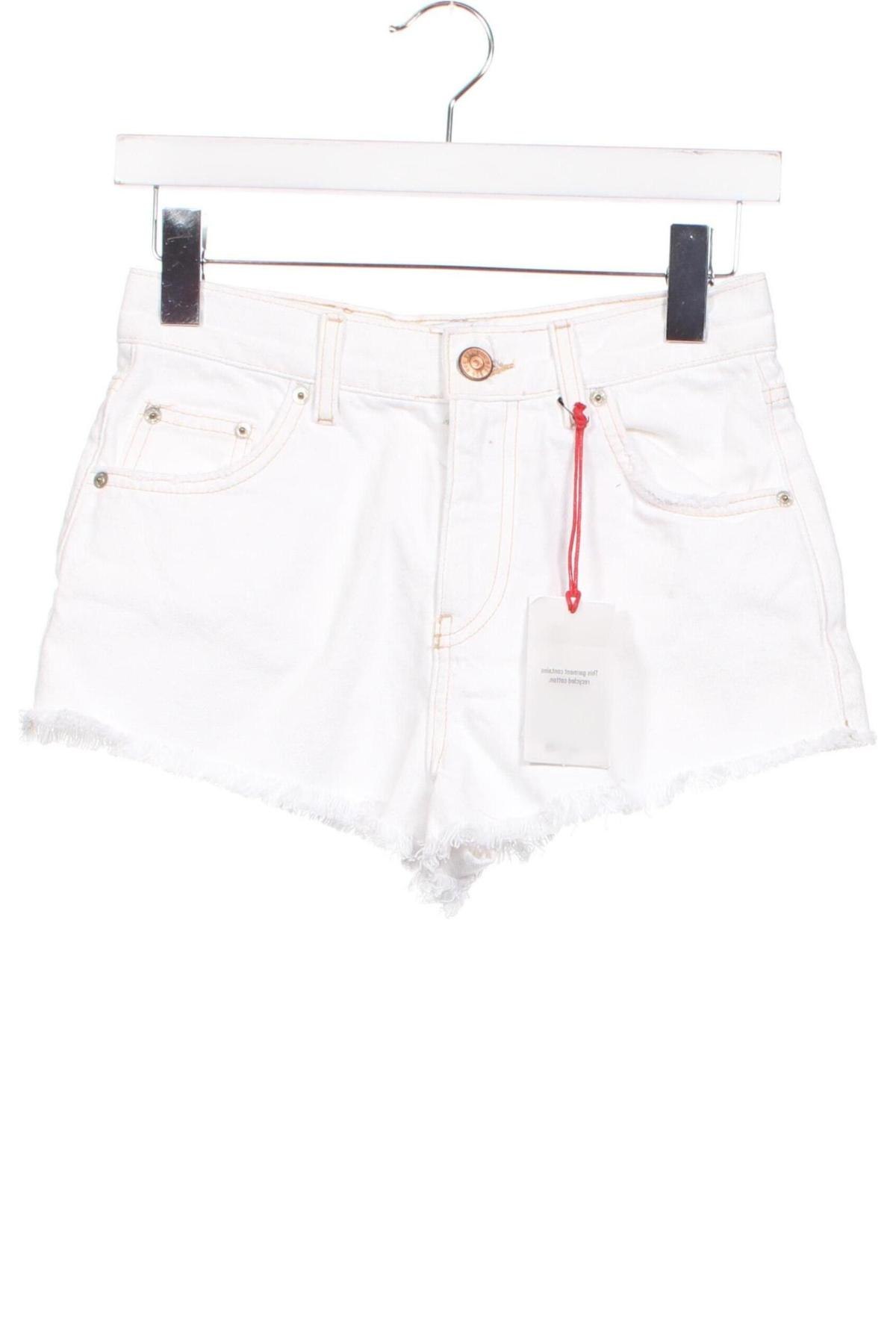 Pantaloni scurți de femei BDG, Mărime XXS, Culoare Alb, Preț 236,84 Lei