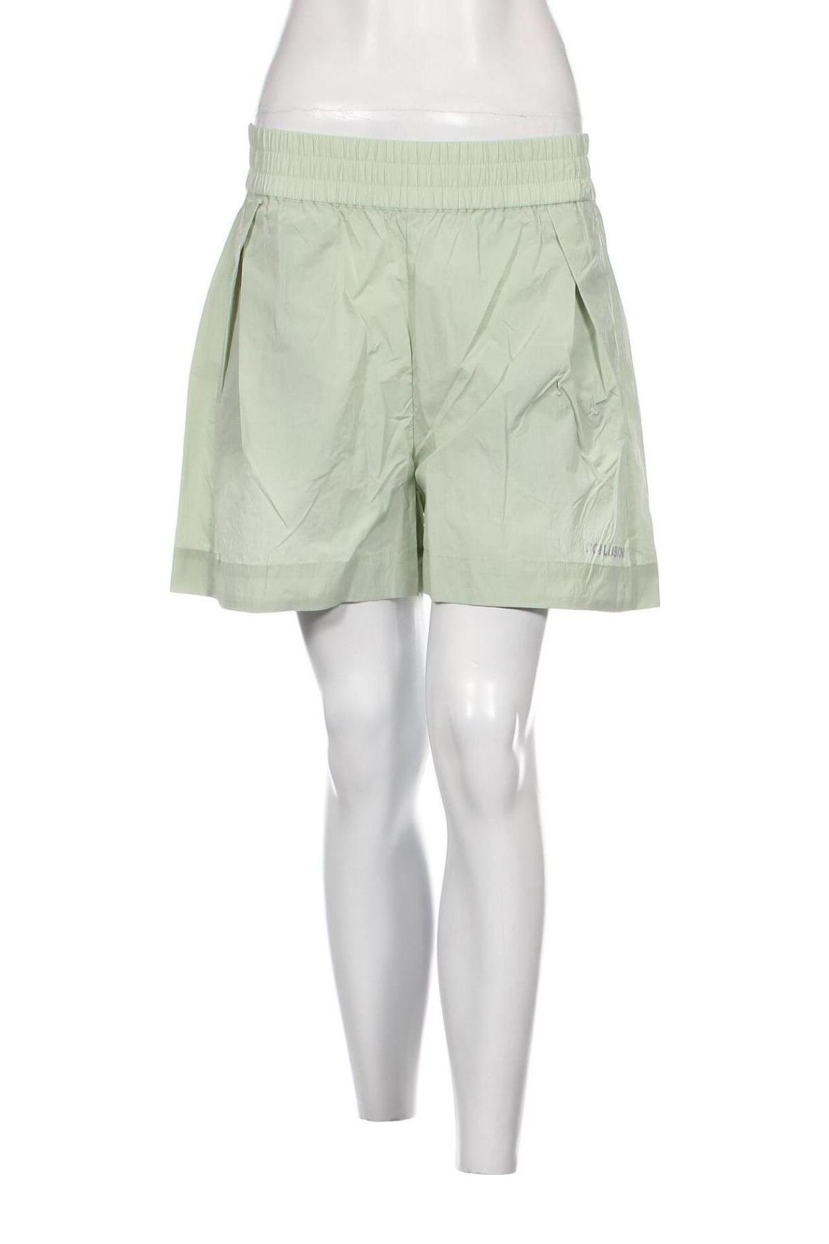 Дамски къс панталон Collusion, Размер M, Цвят Зелен, Цена 10,80 лв.