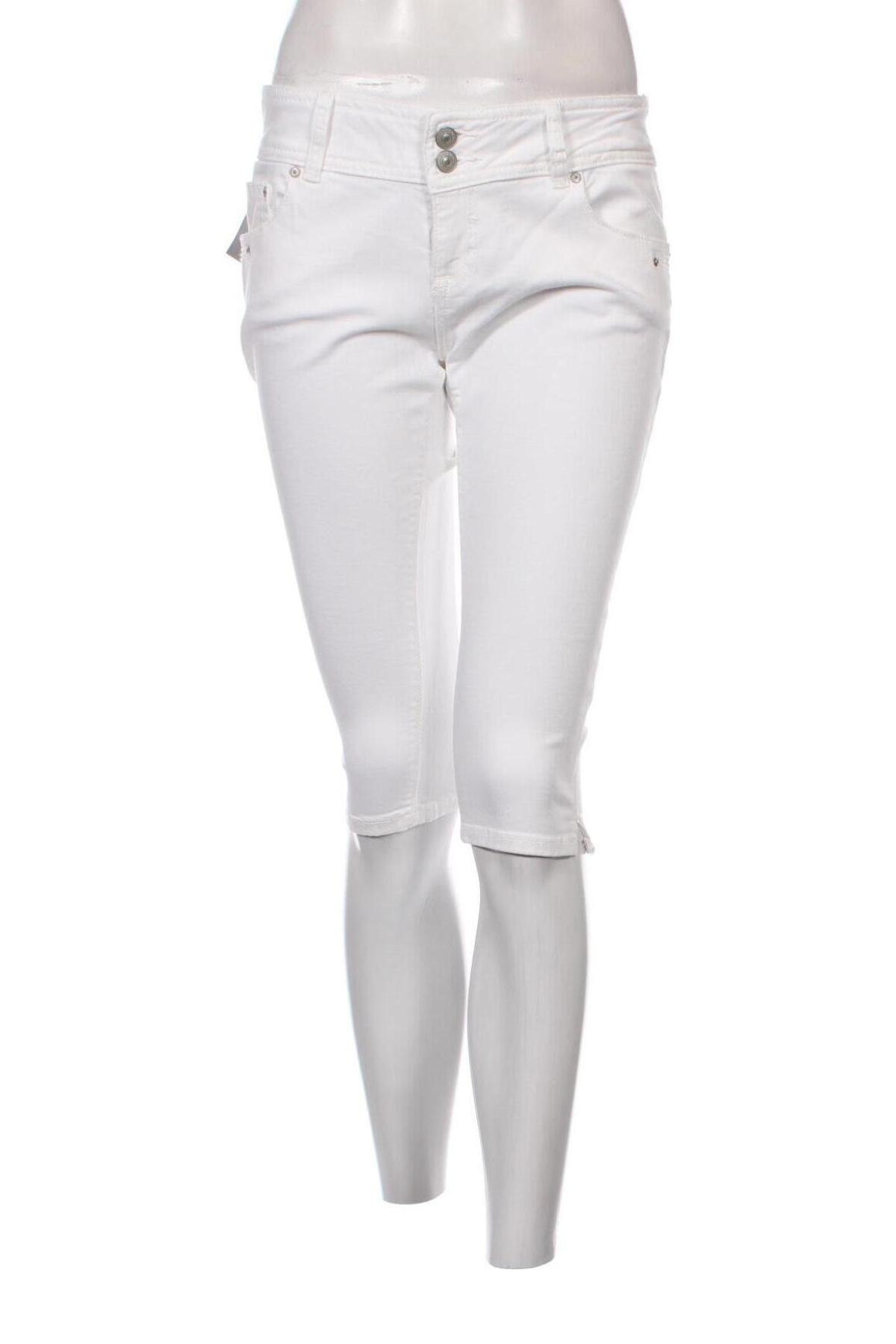 Γυναικείο κοντό παντελόνι Ltb, Μέγεθος M, Χρώμα Λευκό, Τιμή 8,91 €