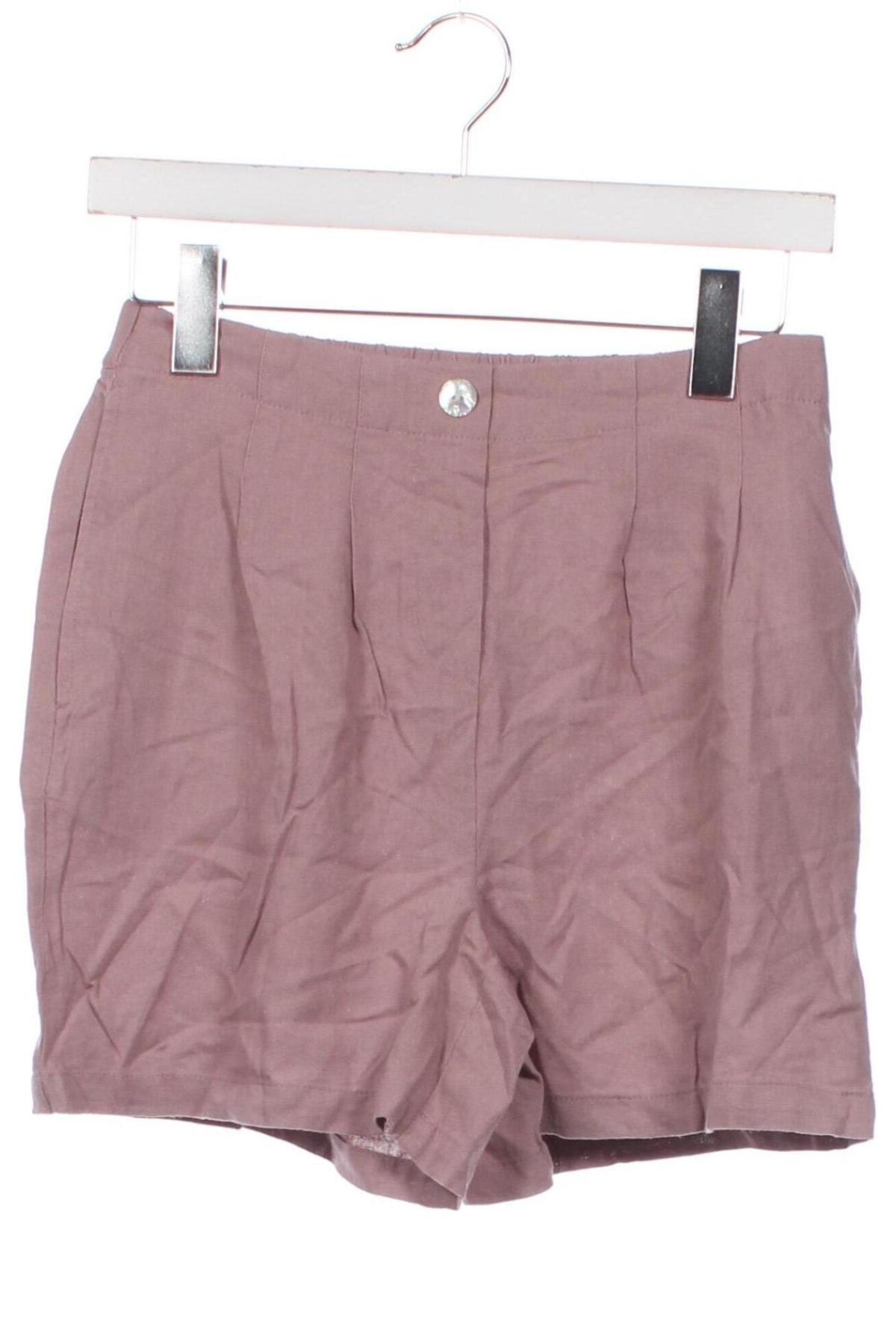 Дамски къс панталон Vero Moda, Размер XS, Цвят Пепел от рози, Цена 10,40 лв.