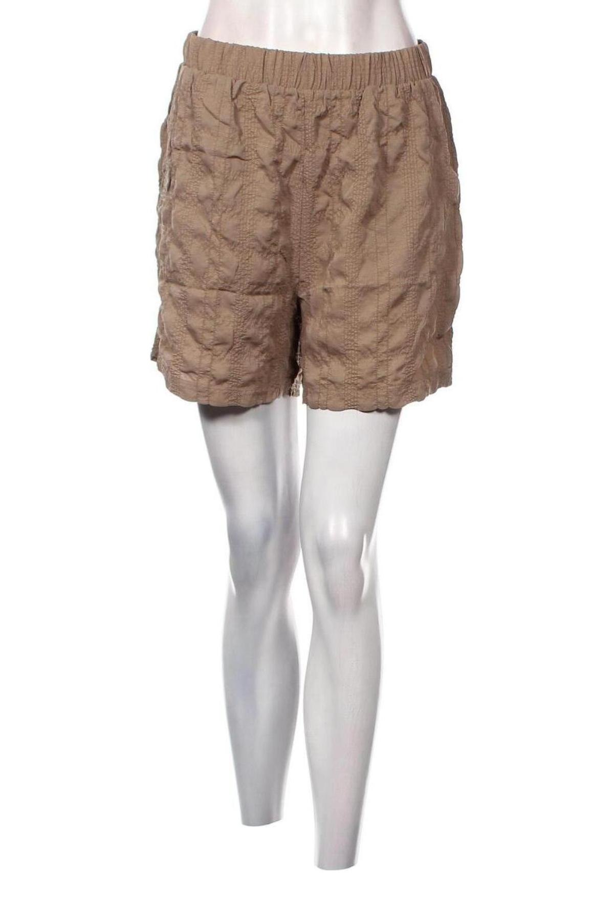 Pantaloni scurți de femei Vero Moda, Mărime M, Culoare Bej, Preț 22,37 Lei