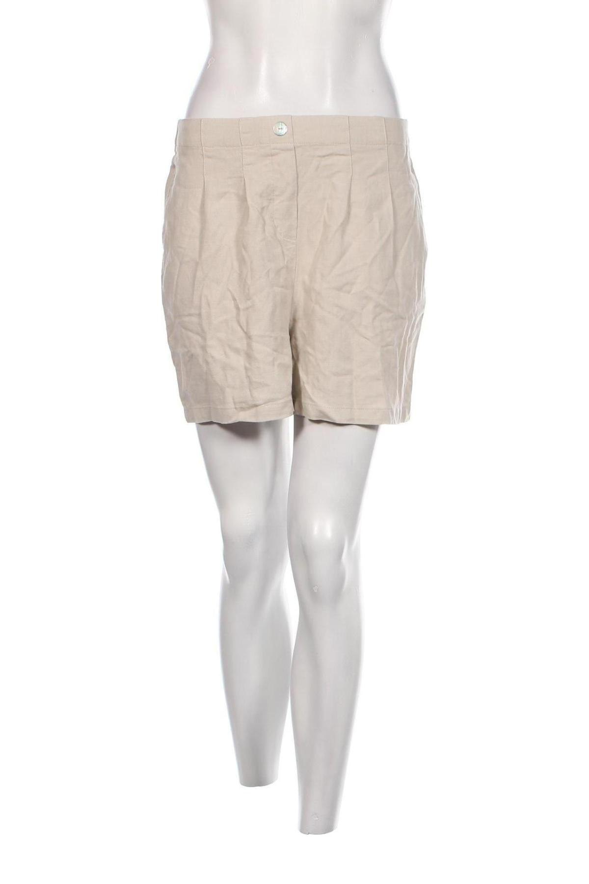 Pantaloni scurți de femei Vero Moda, Mărime M, Culoare Bej, Preț 26,32 Lei