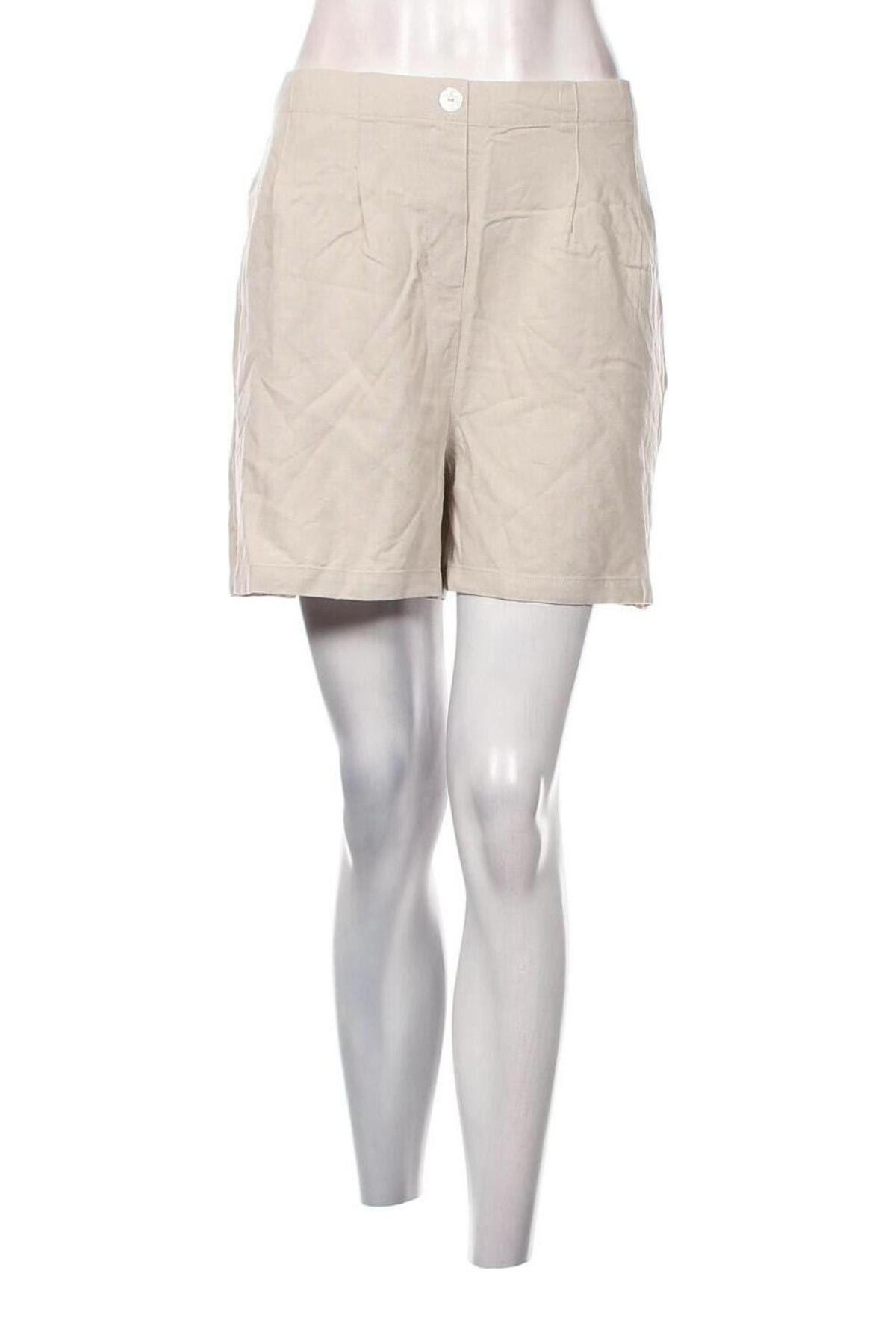 Дамски къс панталон Vero Moda, Размер XL, Цвят Бежов, Цена 8,40 лв.