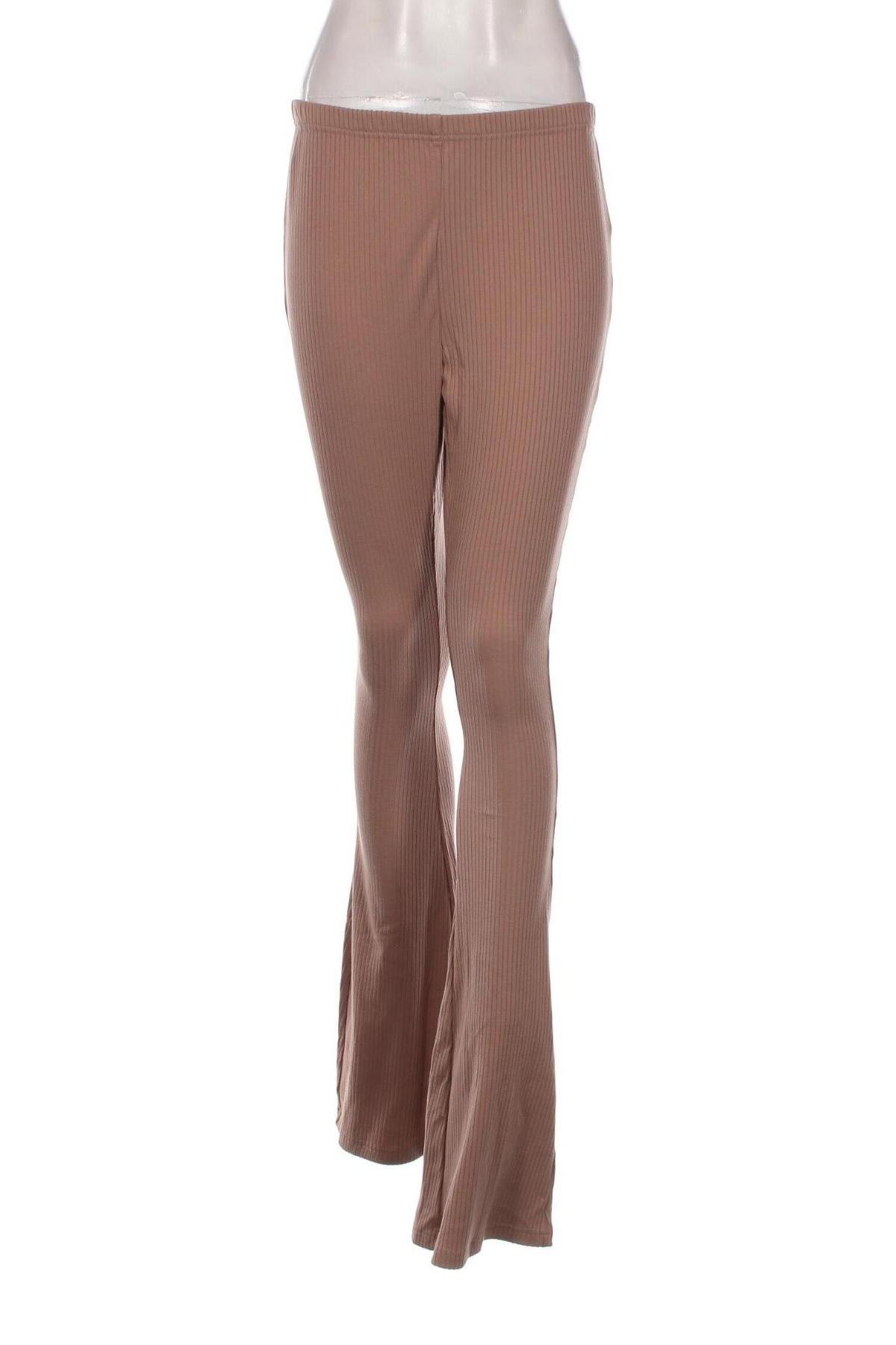 Дамски панталон Glamorous, Размер XS, Цвят Кафяв, Цена 9,57 лв.