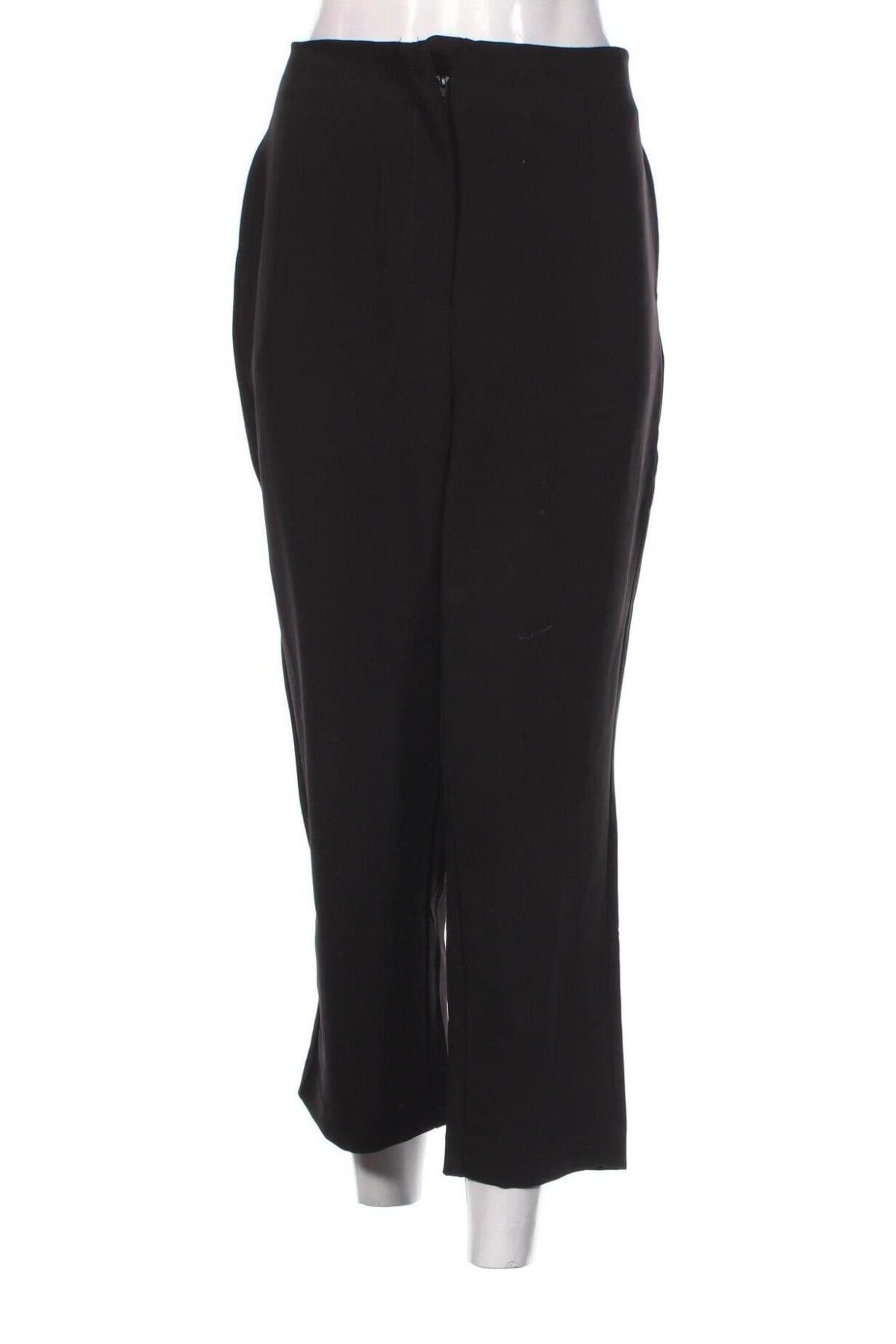 Pantaloni de femei Guido Maria Kretschmer for About You, Mărime L, Culoare Negru, Preț 25,76 Lei