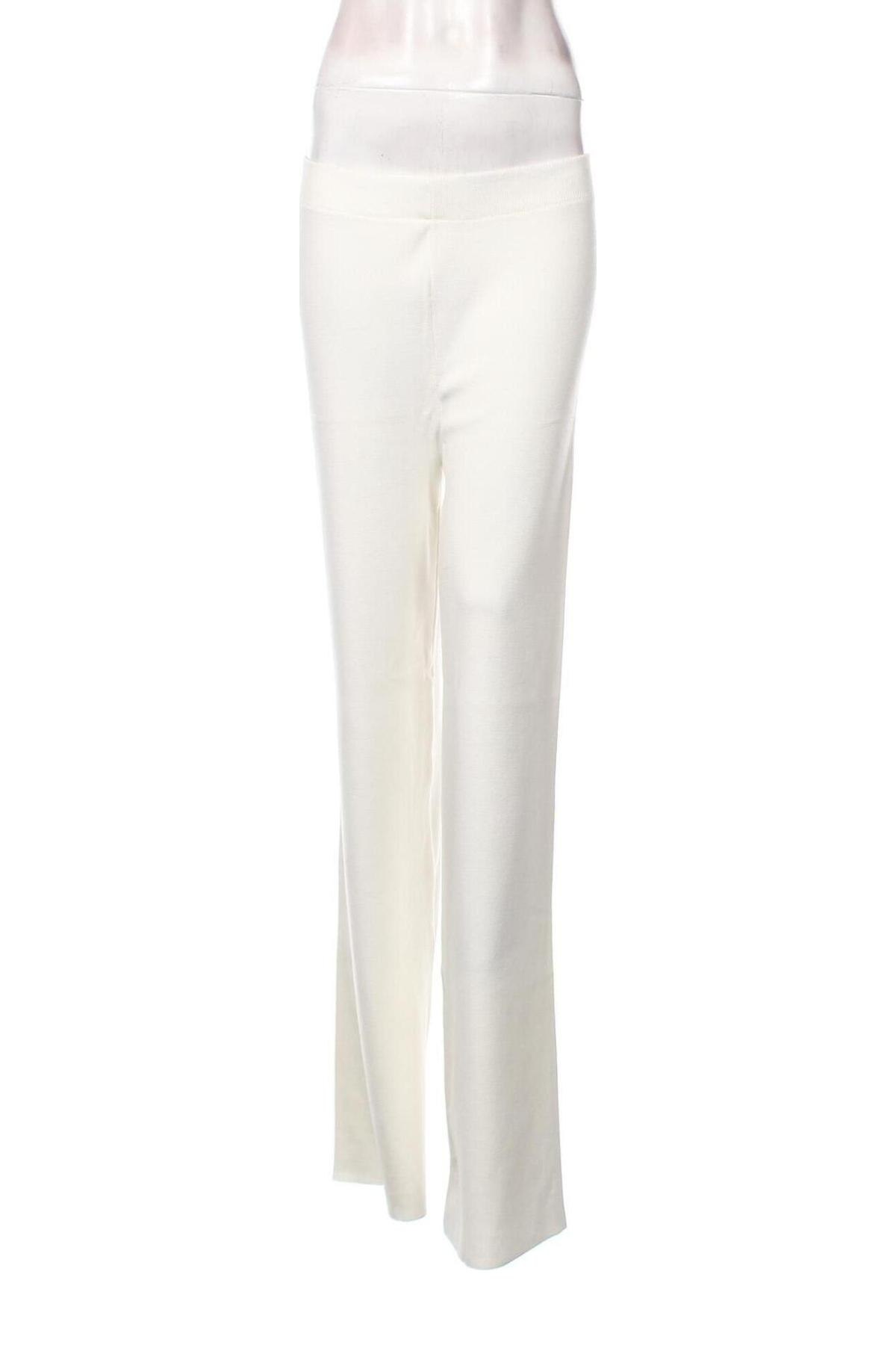 Дамски панталон NA-KD, Размер XL, Цвят Бял, Цена 87,00 лв.