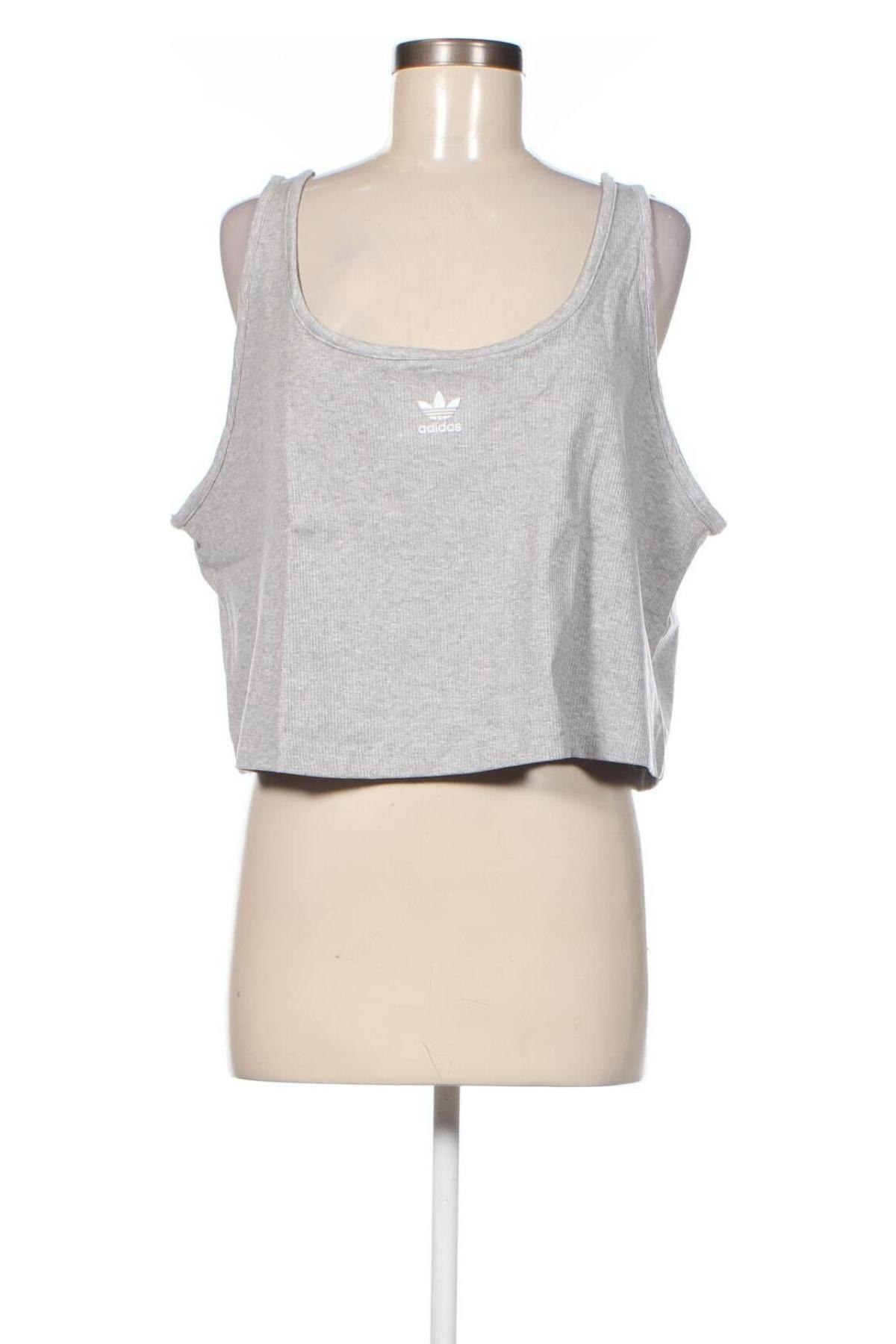 Damentop Adidas Originals, Größe 3XL, Farbe Grau, Preis 35,57 €