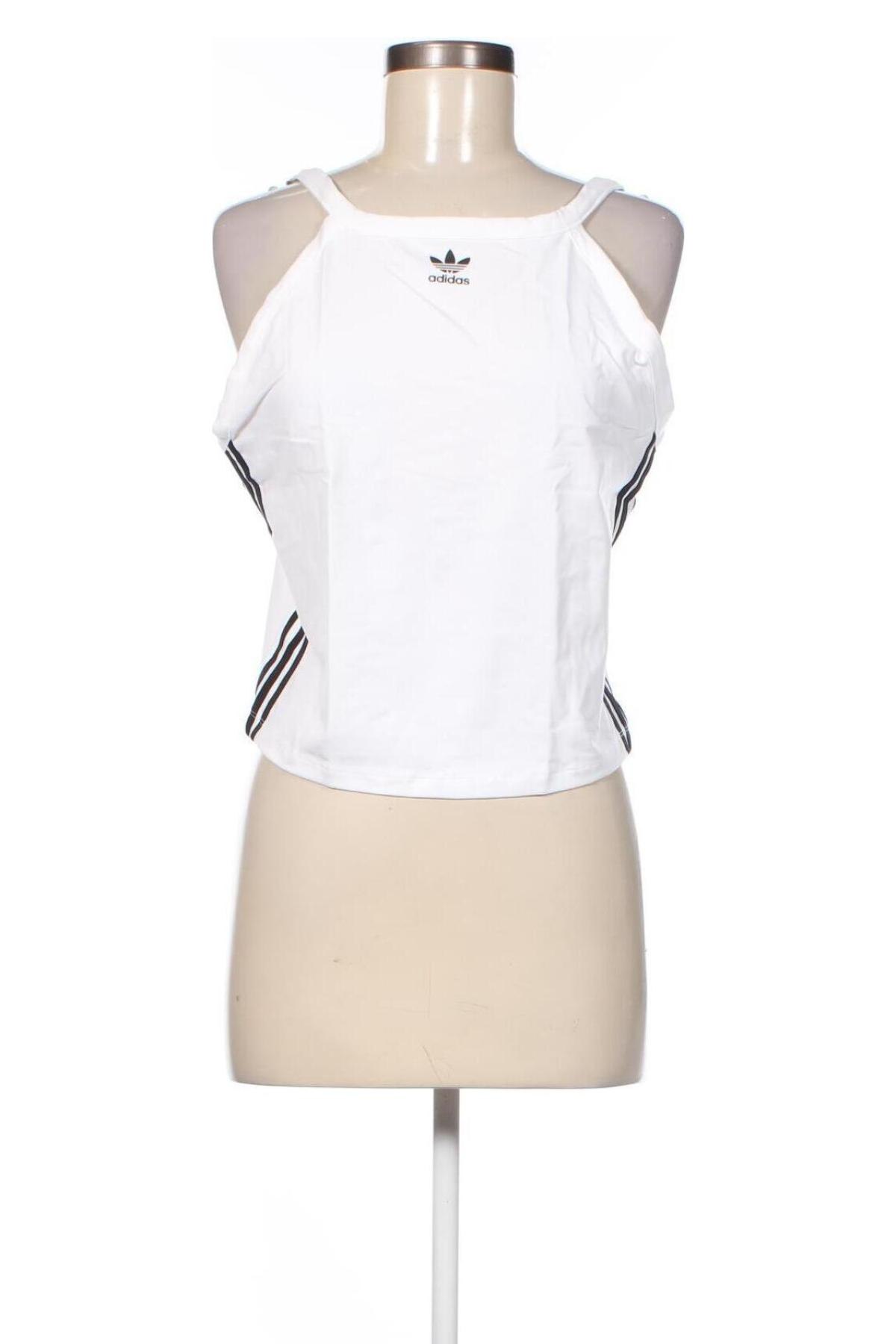 Damska koszulka na ramiączkach Adidas Originals, Rozmiar XL, Kolor Biały, Cena 16,55 zł
