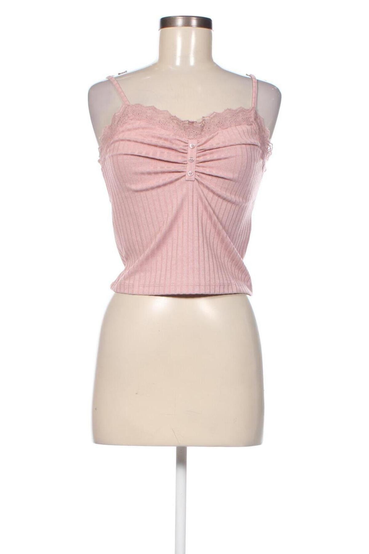 Γυναικείο αμάνικο μπλουζάκι Even&Odd, Μέγεθος M, Χρώμα Ρόζ , Τιμή 2,81 €