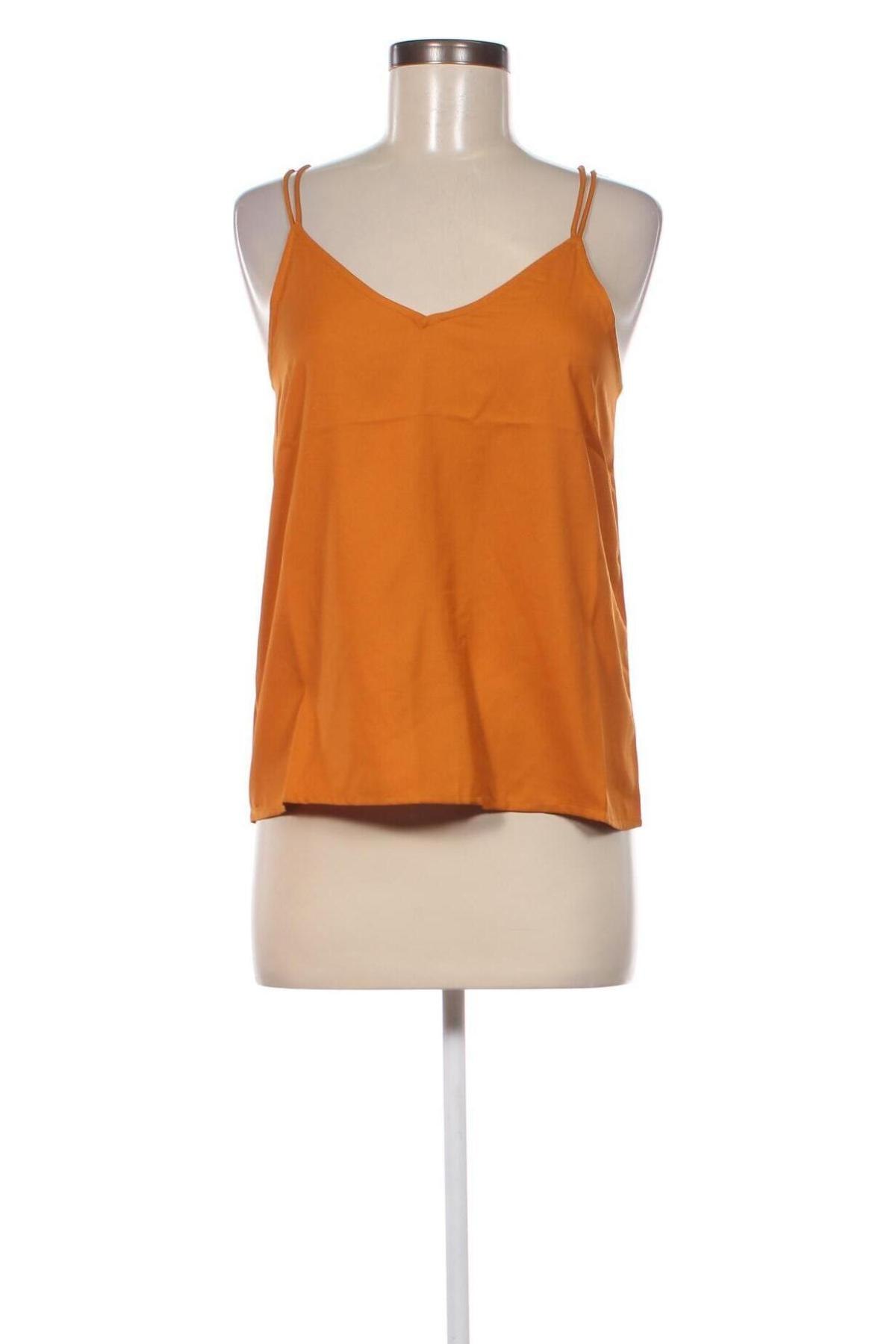Γυναικείο αμάνικο μπλουζάκι ONLY, Μέγεθος XS, Χρώμα Πορτοκαλί, Τιμή 4,04 €