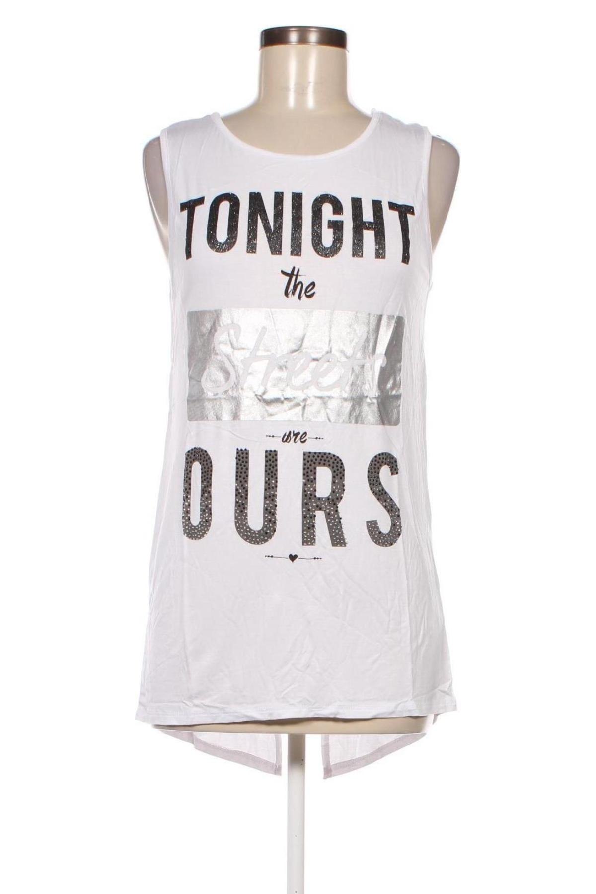 Γυναικείο αμάνικο μπλουζάκι Trueprodigy, Μέγεθος S, Χρώμα Λευκό, Τιμή 3,86 €